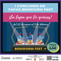 I Concurso de tapas Benidorm Fest
