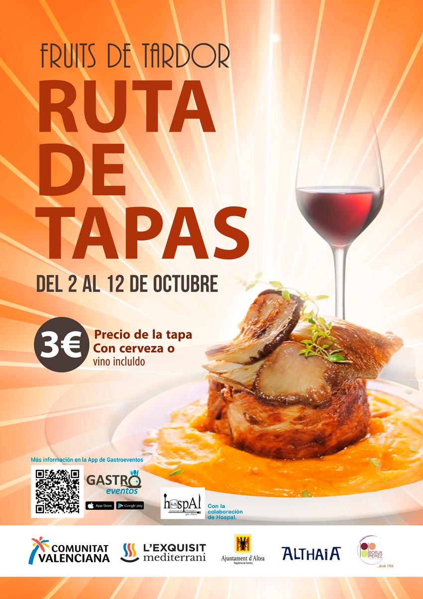 Ruta de tapas - Fruits de tardor